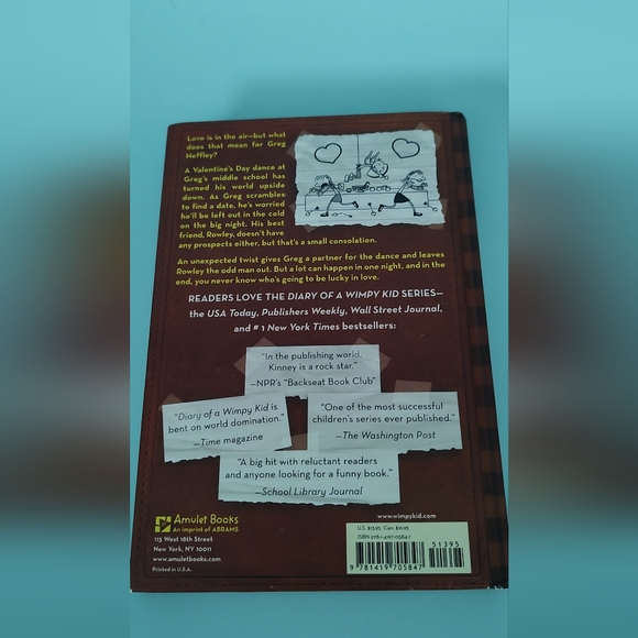 Diary Of A Wimpy Kid Book Hardcover  Cabin Fever Good Condition - Picture 3 of 4